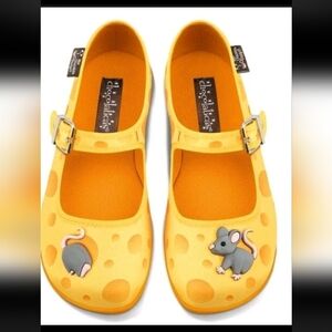 Hot Chocolate Design NWT Chocolaticas Mary Jane Shoes Mouse & Cheese Sz 6 New